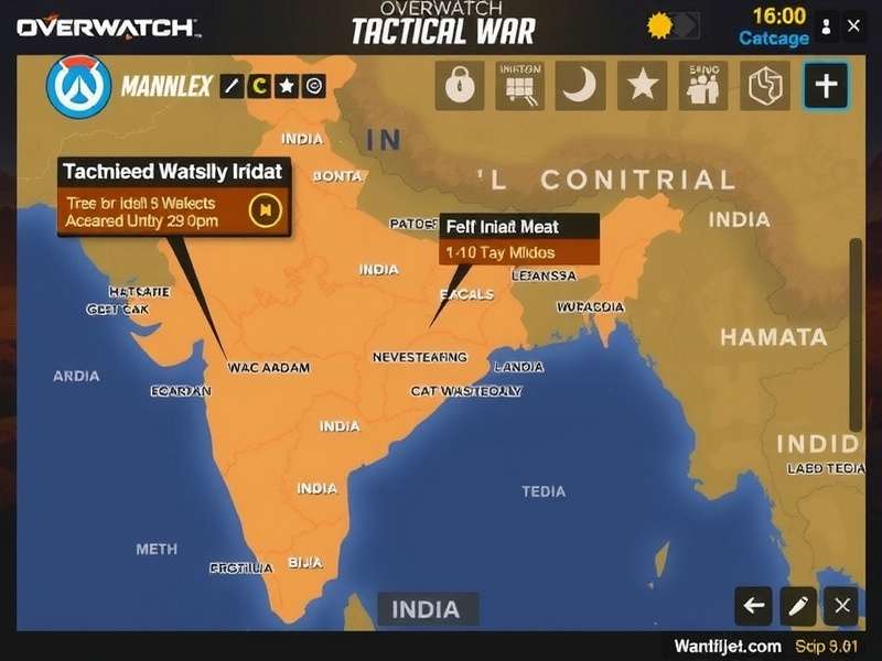 Overwatch Tactical War Indian Maps